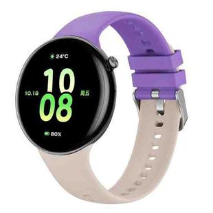 For Honor Watch Fit Breathable Silicone Watch Band(Starlight Purple)