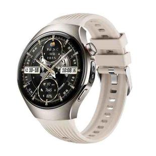For Huawei Watch 5 46mm Vertical Silicone Watch Band(Starlight)