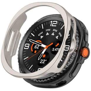 For Samsung Galaxy Watch 8 Classic / Ultra 2  Half Coverage Hollow PC Watch Case(Starlight)
