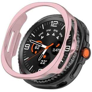 For Samsung Galaxy Watch 8 Classic / Ultra 2  Half Coverage Hollow PC Watch Case(Rose Pink)