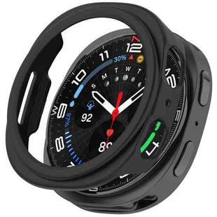 For Samsung Galaxy Watch 8 44mm Half Coverage Hollow PC Watch Case(Black)