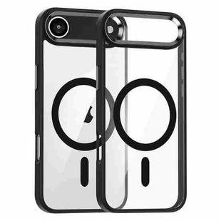 For iPhone 17 Air Metal Eyes Lens Ring MagSafe Anti-drop Phone Case(Black)