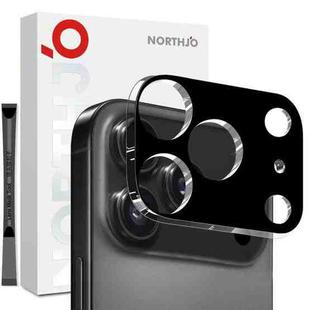 For iPhone 17 Pro Max NORTHJO Camera Lens Protector 3D HD Tempered Glass Film(Black)
