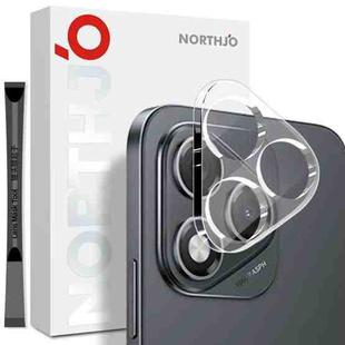For Honor 400 Lite Global NORTHJO Camera Lens Protector 3D HD Tempered Glass Film(Clear)