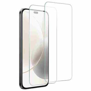 For Honor 400 Lite Global 2pcs NORTHJO A++ Screen Protector Tempered Glass Film(Clear)