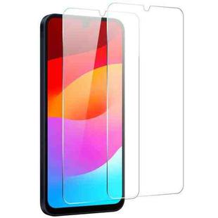 For Samsung Galaxy A17 2pcs NORTHJO A++ 0.3mm 2.5D Screen Tempered Glass Film