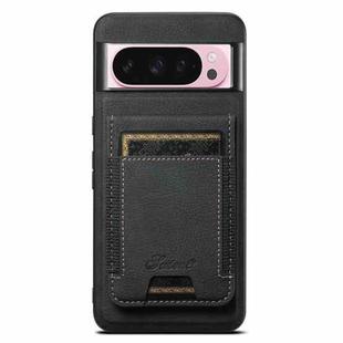 For Google Pixel 10 Suteni H17 Litchi Texture Leather Magnetic Detachable Wallet Phone Case(Black)