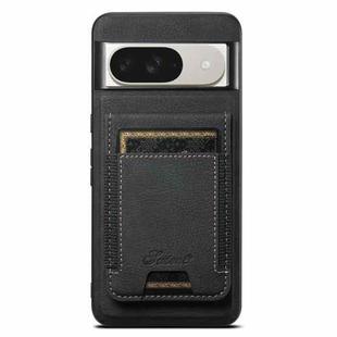 For Google Pixel 10 Pro XL Suteni H17 Litchi Texture Leather Magnetic Detachable Wallet Phone Case(Black)