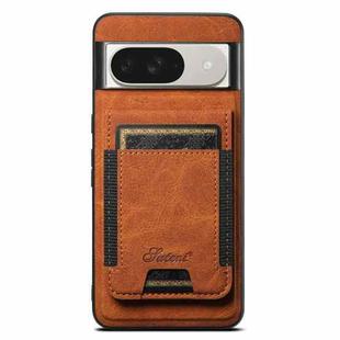 For Google Pixel 10 Pro XL Suteni H17 Litchi Texture Leather Magnetic Detachable Wallet Phone Case(Khaki)