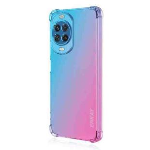 For Huawei nova 14 Pro ENKAY Hat-Prince Gradient Airbag TPU Phone Case(Blue Pink)