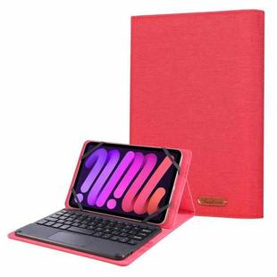 For 7-8 inch  Fabric Texture Horizontal Flip Leather Universal Tablet Case(Red)