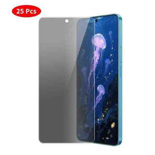 For Samsung Galaxy S24 FE 5G JUNSUNMAY 25pcs Privacy Screen Protector Tempered Glass Film