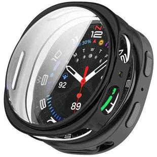 For Samsung Galaxy Watch 8 40mm All Coverage Electroplated TPU Watch Protective Case(Black)