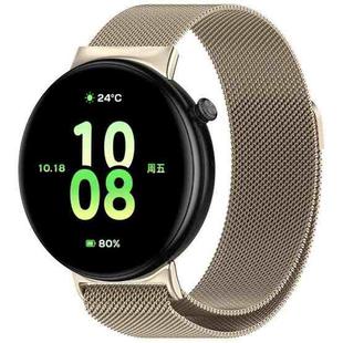 For Honor Watch Fit Milan Magnetic Stainless Steel Watch Band(Starlight)