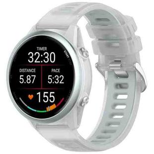 22mm Jelly Silicone Watch Band(White)