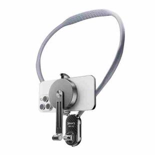 JMARY MG-02 For Action Camera Phone Silicone Necklace Mount Magnetic Neck Holder