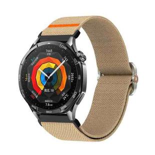 22mm Universal Mechanical Drip Elastic Nylon Watch Band(Stone)