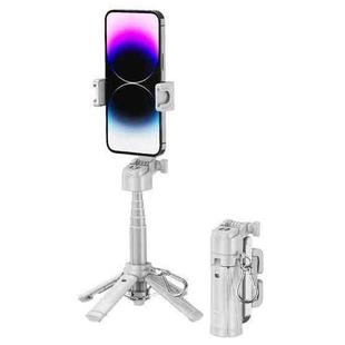 P25 Extendable Anti-shake Four-Legged Stand Portable Handheld Phone Selfie Stick(White)
