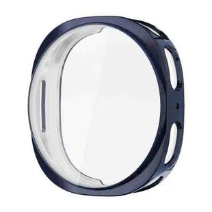 For Samsung Galaxy Watch8 40mm ENKAY Hat-Prince Full Coverage Electroplated Soft TPU Case with Screen Protection(Blue)