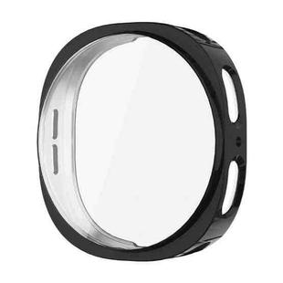 For Samsung Galaxy Watch8 44mm ENKAY Hat-Prince Full Coverage Electroplated Soft TPU Case with Screen Protection(Black)
