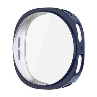 For Samsung Galaxy Watch8 44mm ENKAY Hat-Prince Full Coverage Electroplated Soft TPU Case with Screen Protection(Blue)