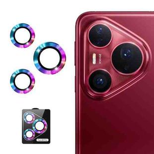 For Huawei Pura 80 Pro / Pro+ / Ultra ENKAY 9H Rear Lens Aluminium Alloy Tempered Glass Film(Colorful)