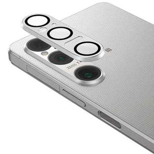 For Sony Xperia 1 VI Kalebol Eagle Eye One Piece Full-Coverage Metal Lens Ring Film(Silver)