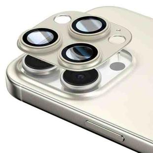 For iPhone 16 Pro Max Kalebol Precise Alignment Stepped Eagle Eye Metal Lens Film(Titanium Original)