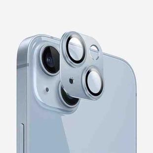 For iPhone 15 Plus Kalebol Precise Alignment Stepped Eagle Eye Metal Lens Film(Blue)