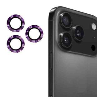 For iPhone 17 Pro / 17 Pro Max ENKAY 9H Rear Lens Aluminium Alloy Tempered Glass Film(Dark Purple)