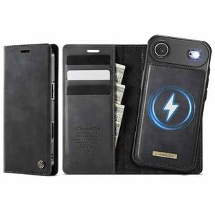 For iPhone Air CaseMe C49 MagSafe RFID Blocking Detachable Wallet Leather Phone Case(Black)