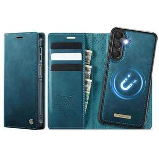 For Samsung Galaxy A13 / A04s CaseMe C49 Magnetic RFID Blocking Detachable Wallet Leather Phone Case(Green)