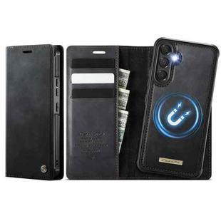 For Samsung Galaxy A14 5G / M44 CaseMe C49 Magnetic RFID Blocking Detachable Wallet Leather Phone Case(Black)