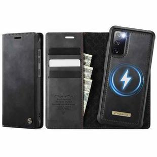 For Samsung Galaxy A15 CaseMe C49 Magnetic RFID Blocking Detachable Wallet Leather Phone Case(Black)