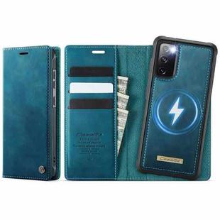 For Samsung Galaxy A15 CaseMe C49 Magnetic RFID Blocking Detachable Wallet Leather Phone Case(Green)