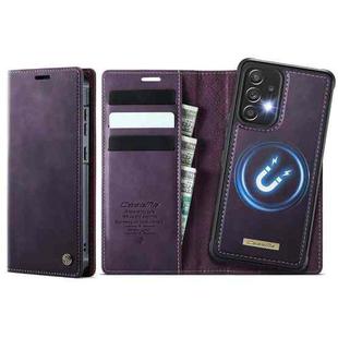 For Samsung Galaxy A16 5G CaseMe C49 Magnetic RFID Blocking Detachable Wallet Leather Phone Case(Purple)