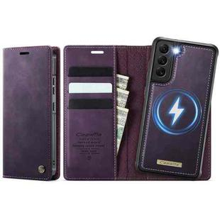 For Samsung Galaxy A54 5G CaseMe C49 Magnetic RFID Blocking Detachable Wallet Leather Phone Case(Purple)