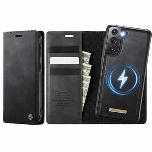 For Samsung Galaxy S21 FE 5G CaseMe C49 Magnetic RFID Blocking Detachable Wallet Leather Phone Case(Black)