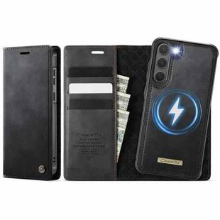 For Samsung Galaxy S23 5G CaseMe C49 Magnetic RFID Blocking Detachable Wallet Leather Phone Case(Black)