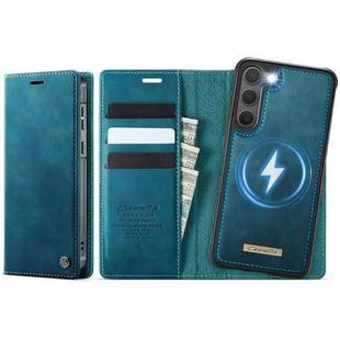 For Samsung Galaxy S23+ 5G CaseMe C49 Magnetic RFID Blocking Detachable Wallet Leather Phone Case(Green)