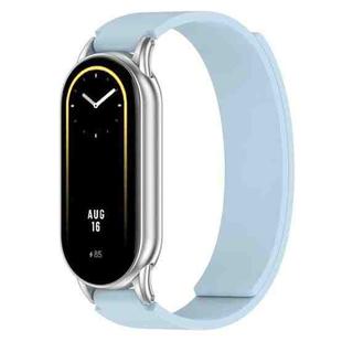 For Xiaomi Smart Band 10 / 9 / 8 Soft Silicone Magnetic Watch Band(Blue)