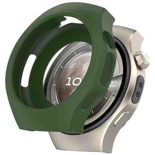 For Huawei Watch 5 42mm Silicone Watch Protective Cover(Army Green)