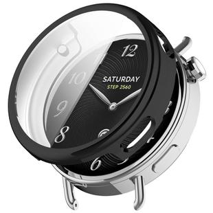 For Xiaomi Watch S4 41mm Electroplated All Coverage TPU Watch Protective Cover(Black)