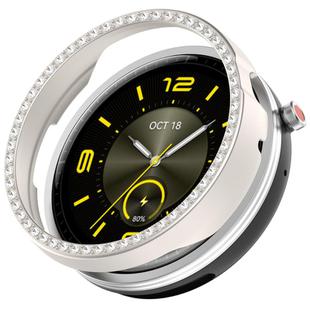 For Honor Watch Fit Elegant Single Row Diamond Half Coverage Hollow TPU Watch Cover(Starlight)