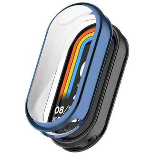 For Xiaomi Smart Band 10 / 10 NFC All Coverage Electroplated TPU Watch Protective Cover(Blue)