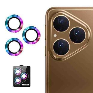 For Huawei Pura 80 5G ENKAY 9H Rear Lens Aluminium Alloy Tempered Glass Film(Colorful)