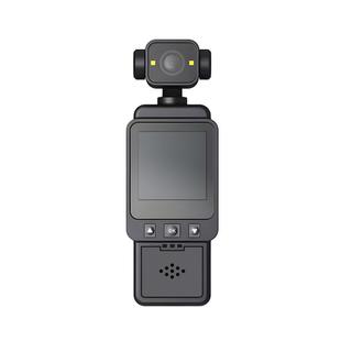 1080P Ultra-HD Clip Pocket Vlog Camera WiFi Portable Video Recorder Camera(Black)