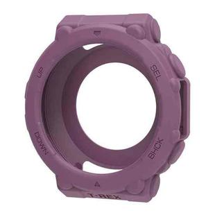 For Amazfit T-Rex 2 Sports Silicone Watch Protective Cover(Deep Purple)