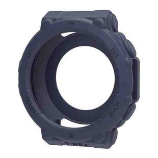 For Amazfit T-Rex 2 Sports Silicone Watch Protective Cover(Deep Blue)