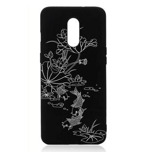 TPU Protective Case for OnePlus 7(Lotus pond)